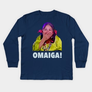 Omaiga - India Maria Kids Long Sleeve T-Shirt